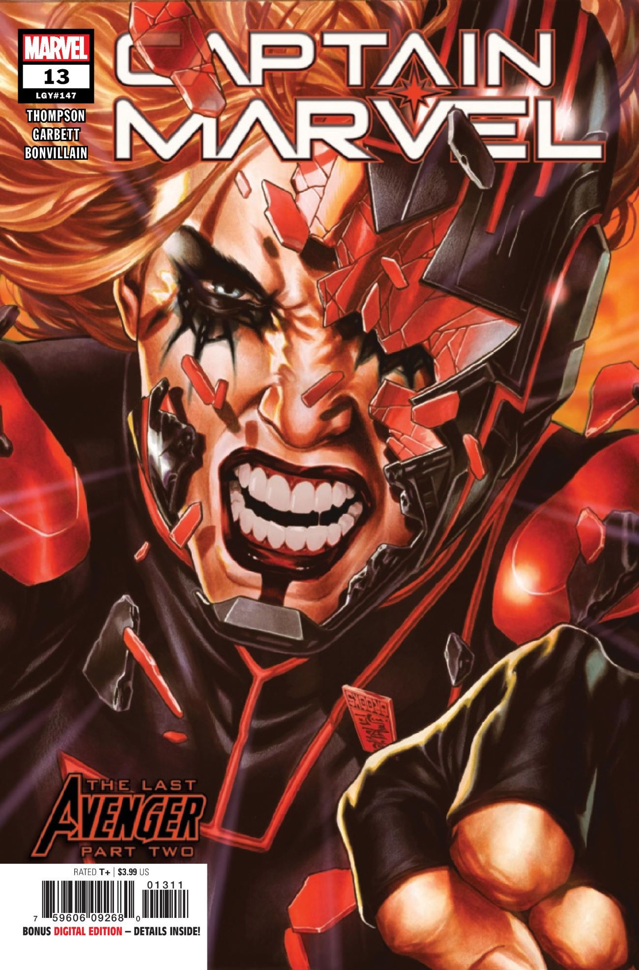 Captain Marvel 13 Comic Cover