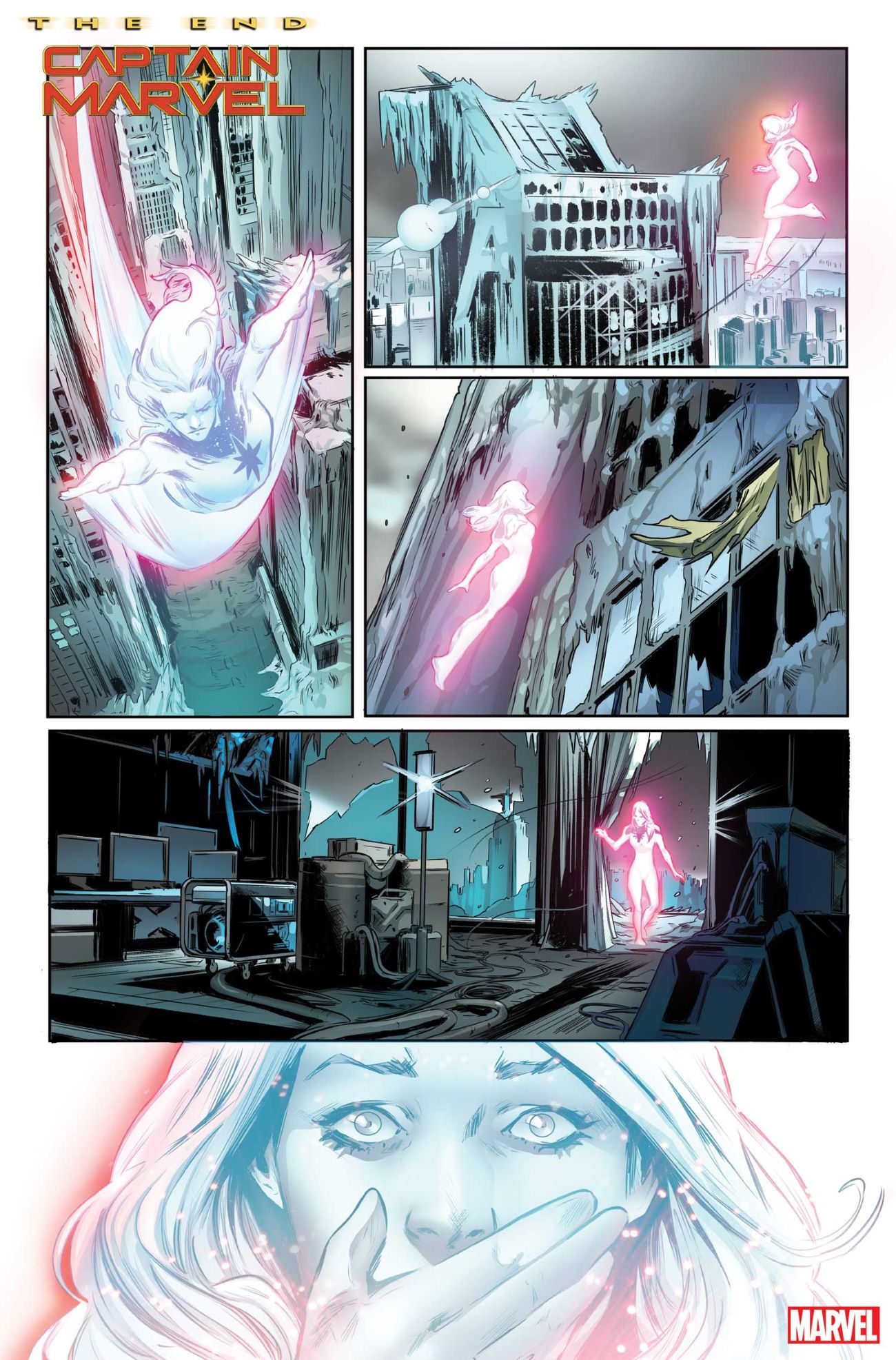 Captain Marvel The End Preview Avengers Tower