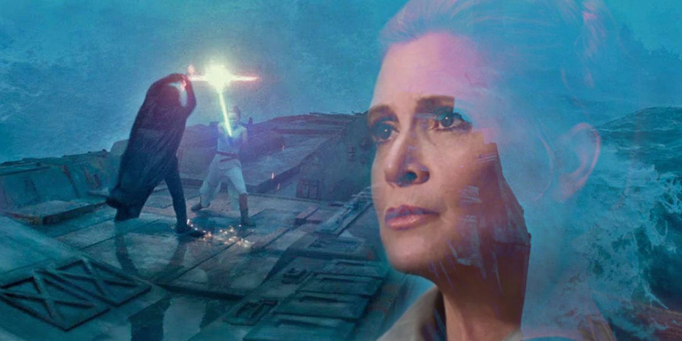 Carrie Fisher Rise of Skywalker
