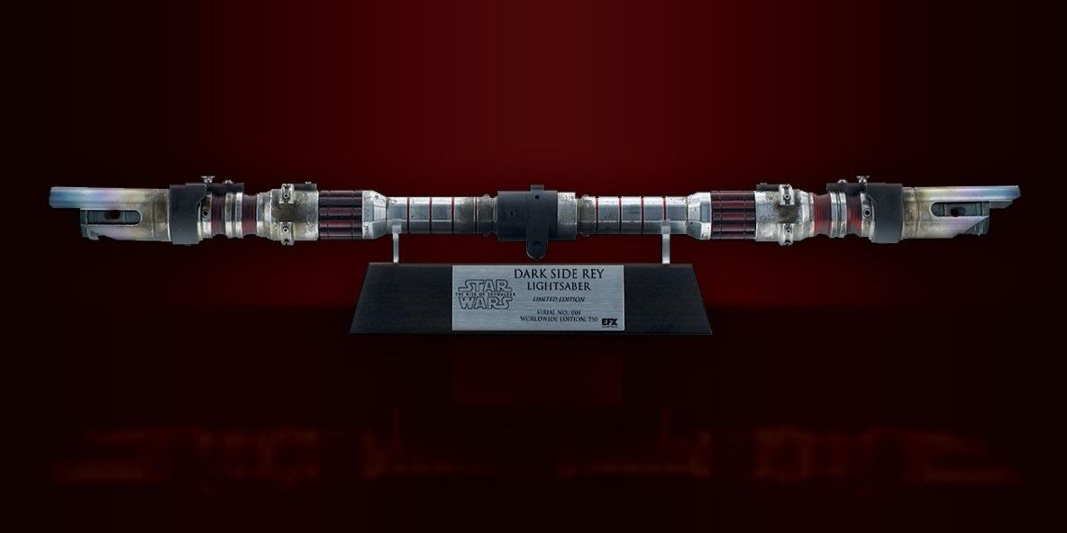 Chronicle Collectibles Dark Rey lightsaber replica cropped