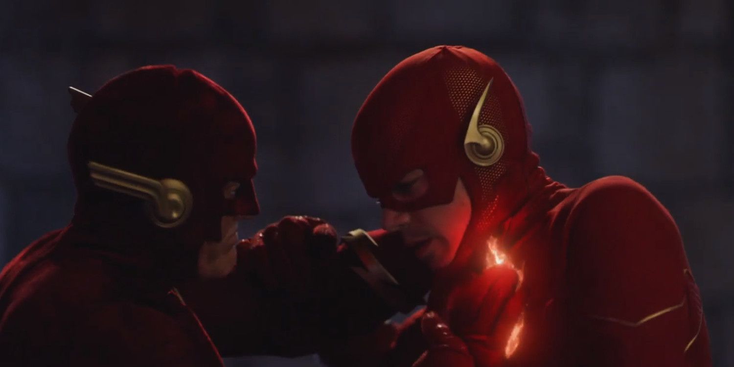 Crisis on Infinite Earths Barry Allen of Earth-90 Steals The Speed Of The Flash