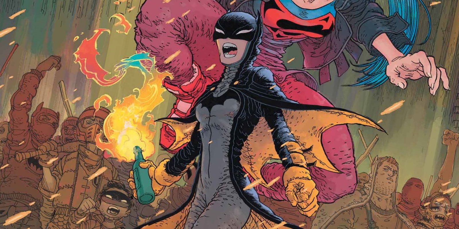 Dark Knight Returns Golden Child Batwoman Molotov
