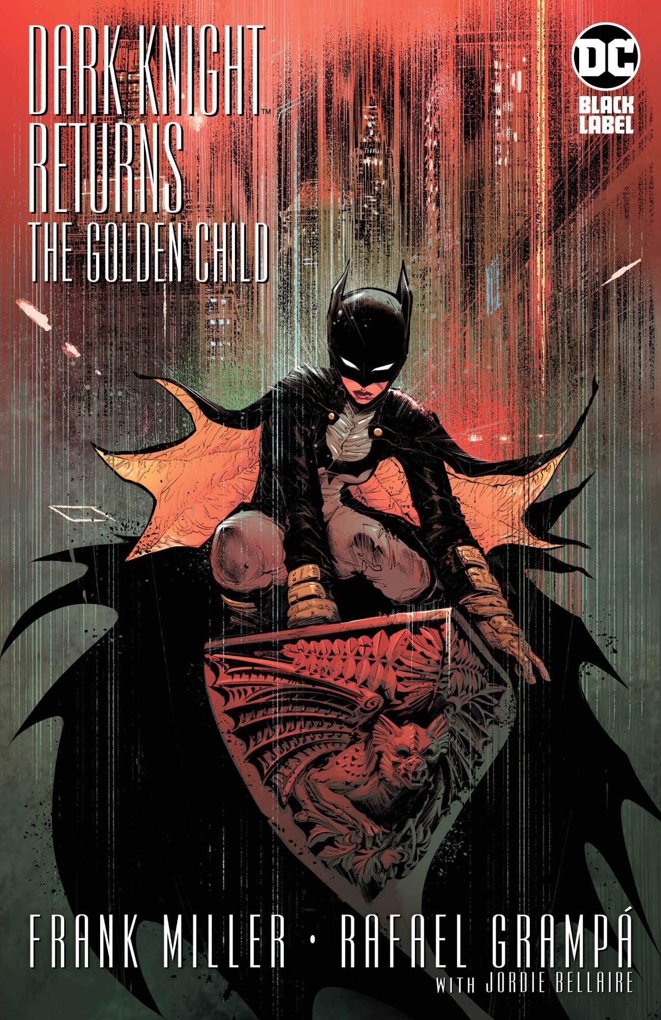 Dark Knight Returns Golden Child Comic Jones Variant Cover