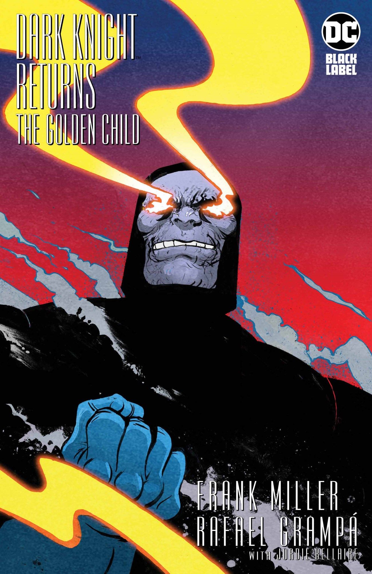 Dark Knight Returns Golden Child Comic Pope Cover