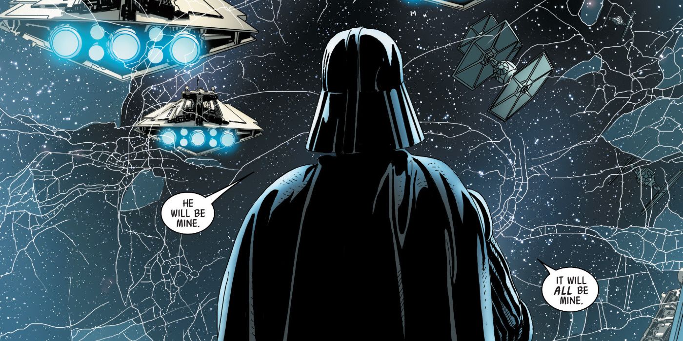 Darth Vader Learns Luke is His Son Comic