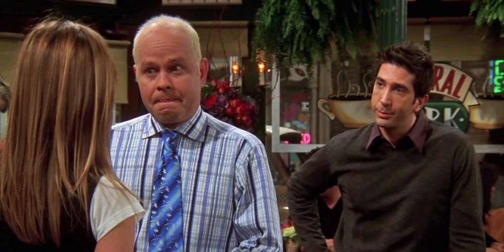 Friends Gunther Telling Rachel How He Feels With Ross Watching On