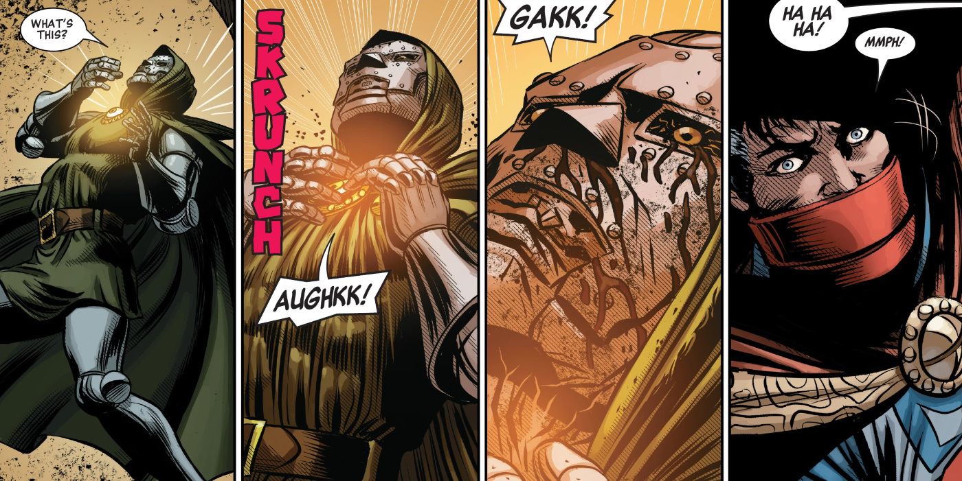 Doctor Doom Killed By Agamotto