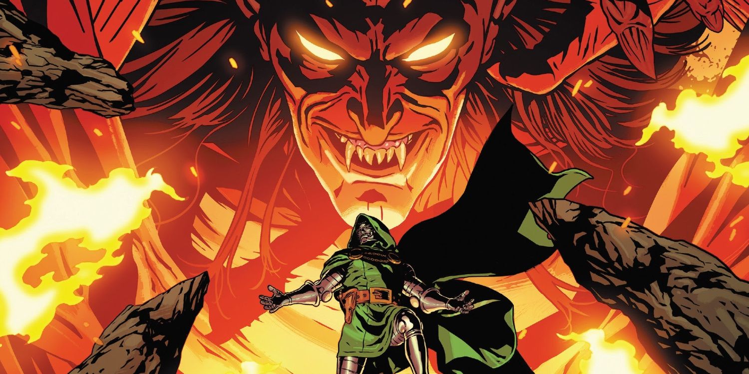 Doctor Doom Mephisto Comic Cover