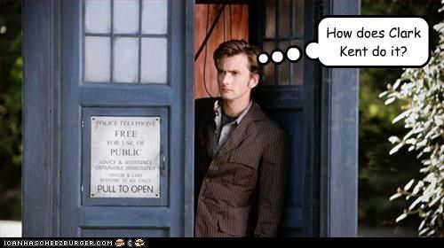 Doctor Who Tackles Clarks Secret