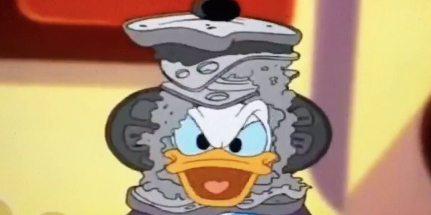 Donald Duck Sandwich Splat