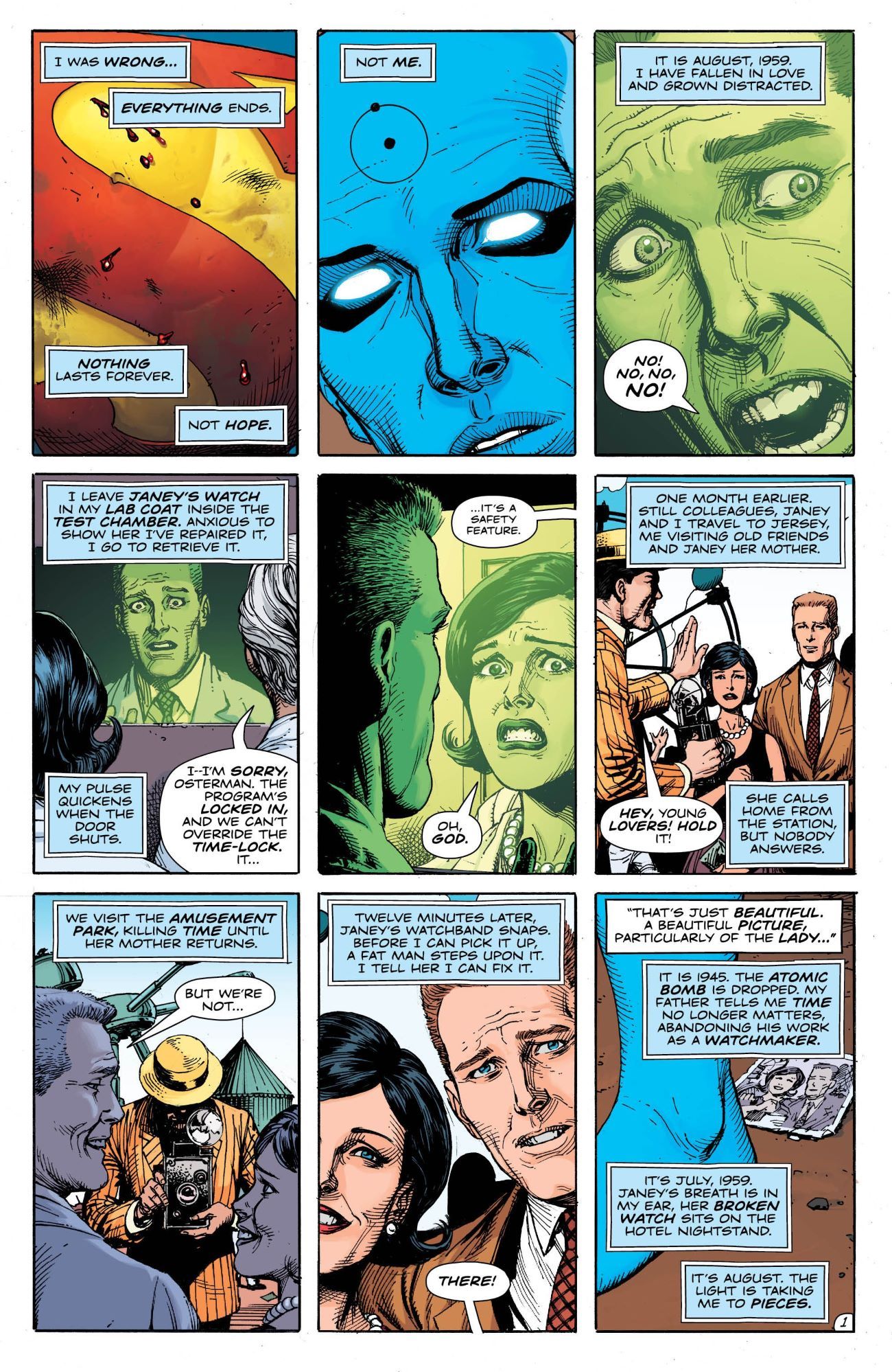 Doomsday Clock Comic Final Preview 1