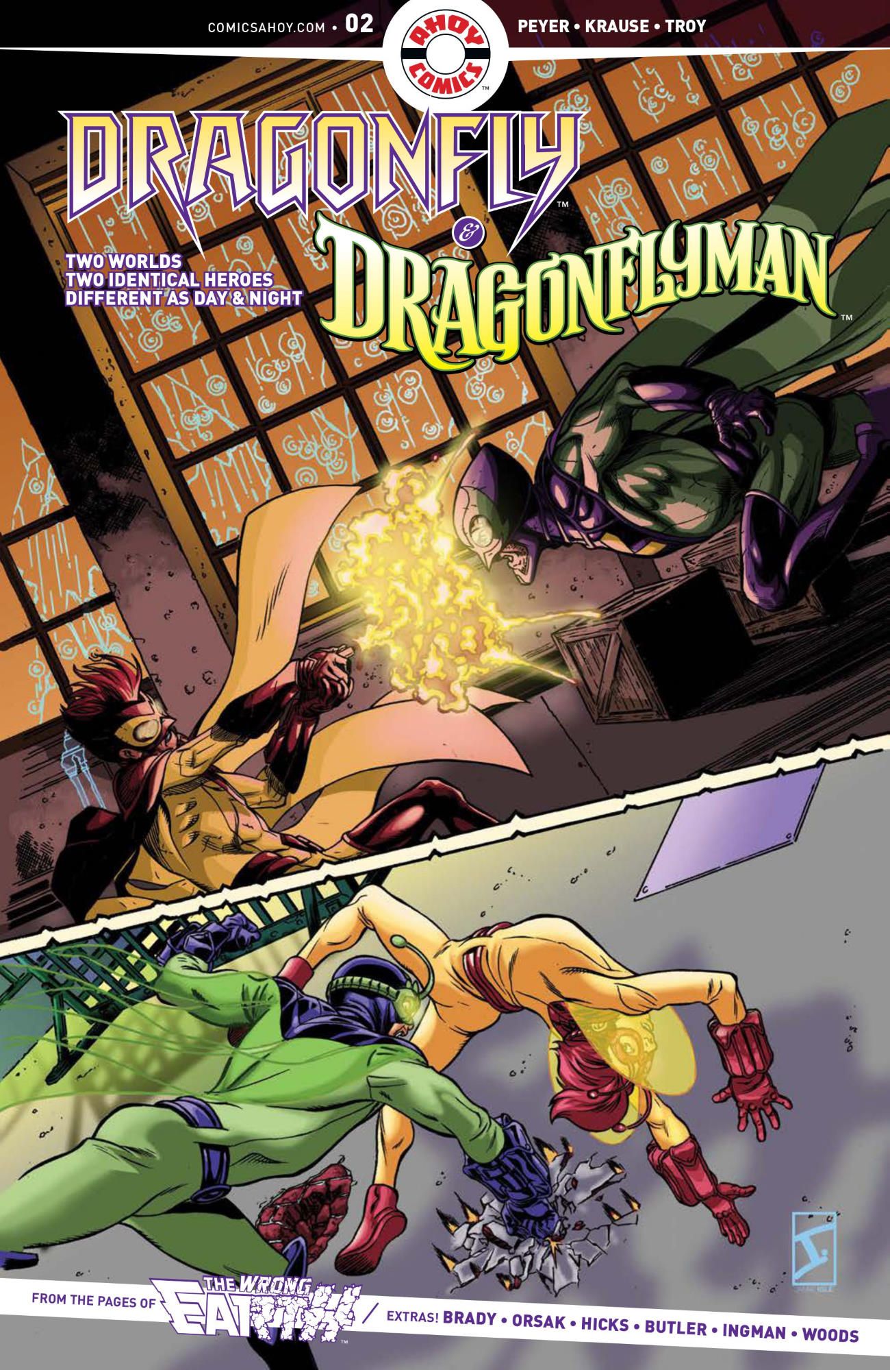 Dragonfly Dragonflyman Comic 2 Cover