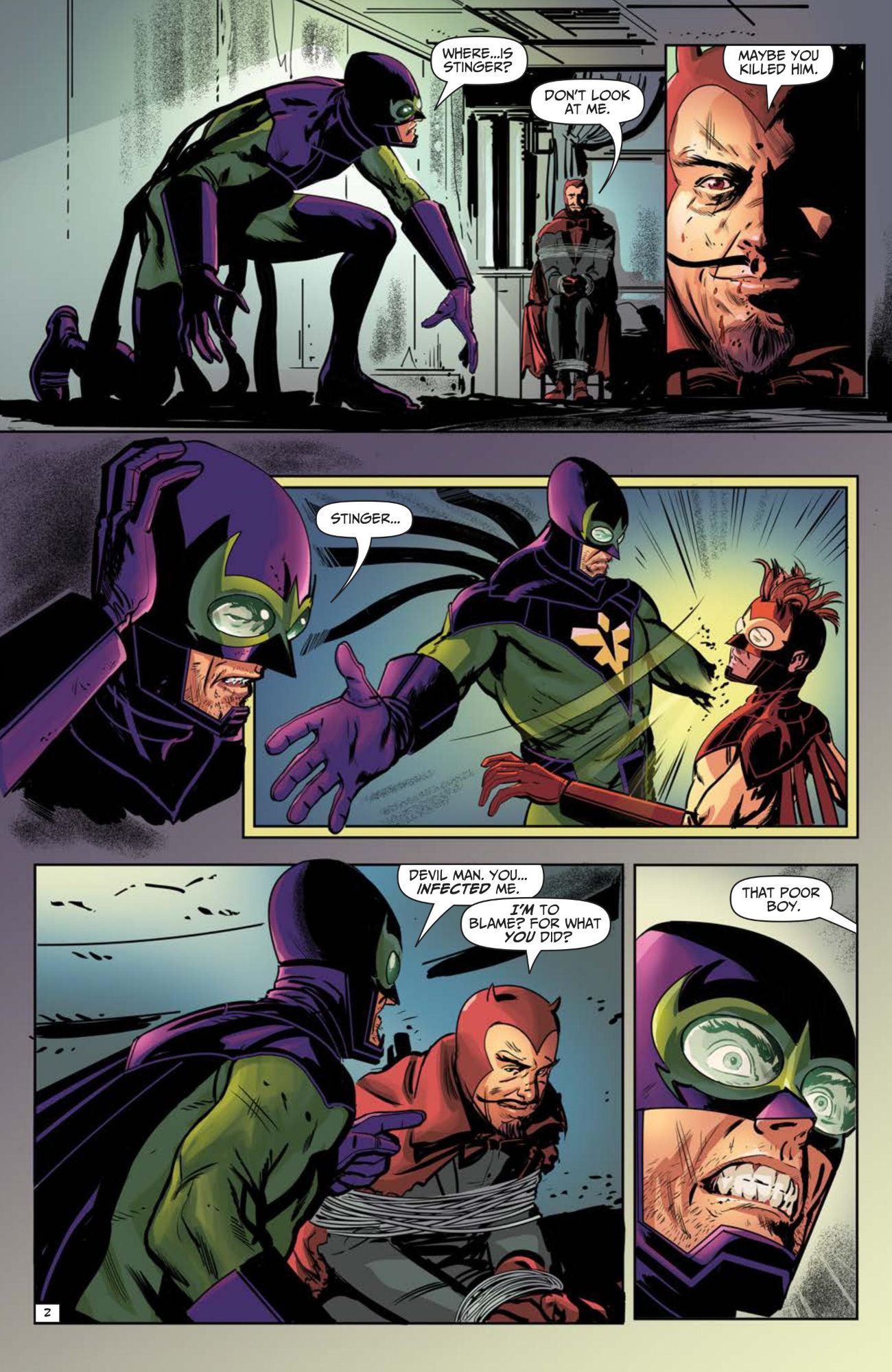 Dragonfly Dragonflyman Comic Preview 2