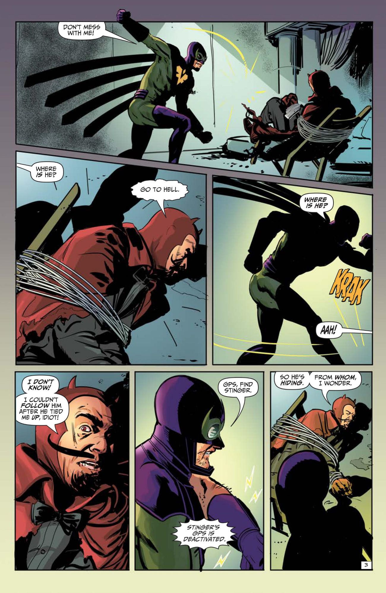 Dragonfly Dragonflyman Comic Preview 3