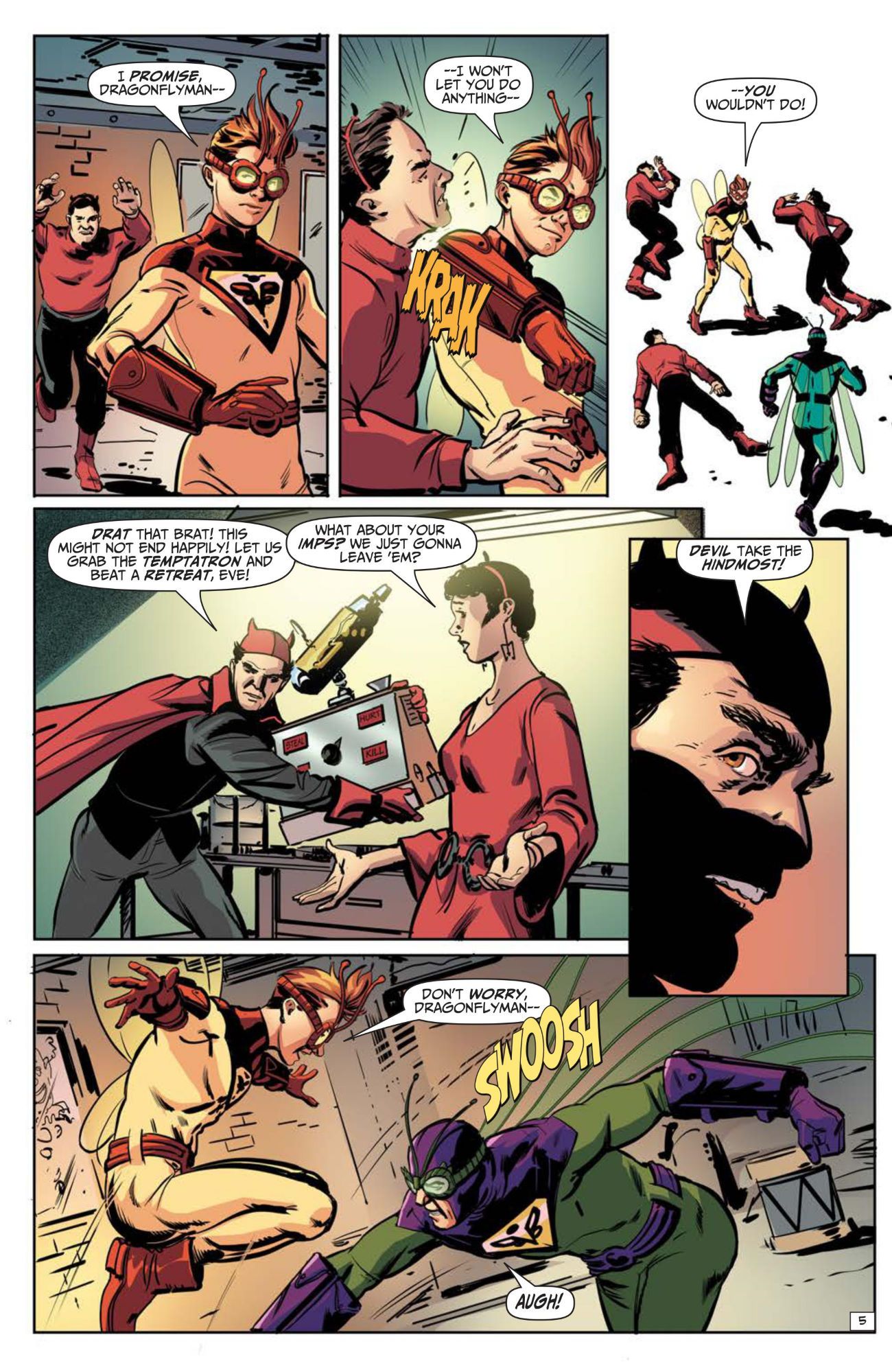 Dragonfly Dragonflyman Comic Preview 5