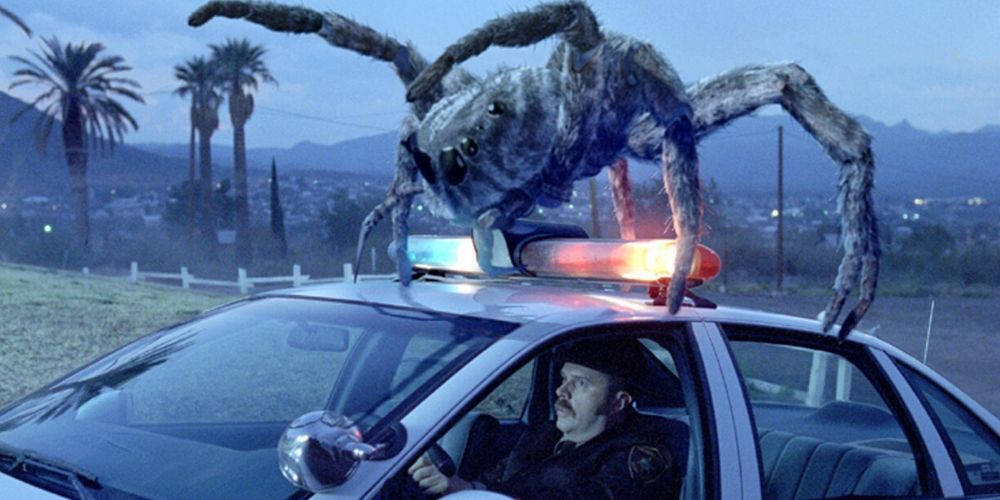 OITO LEGGED FREAKS – David Arquette e Scarlett Johansson lutam contra aranhas gigantes