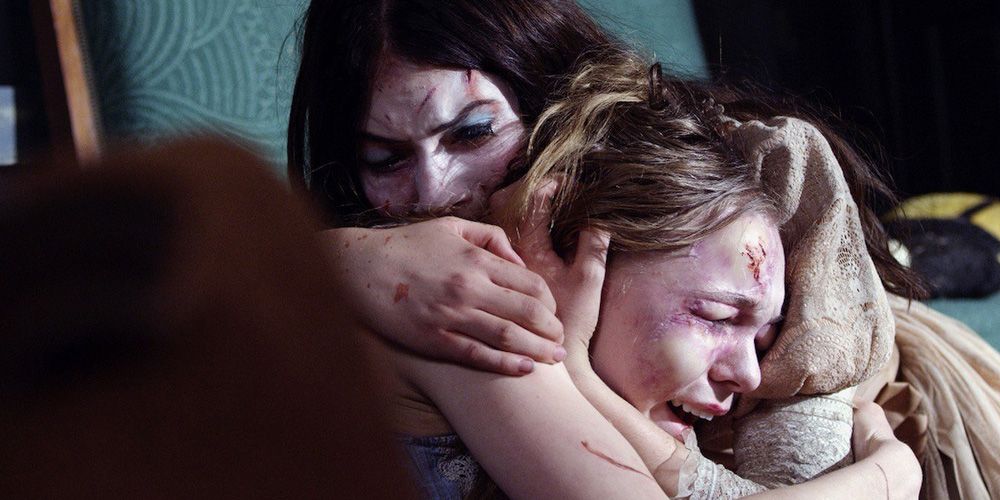 Emilia Jones and Taylor Hickson in Ghostland