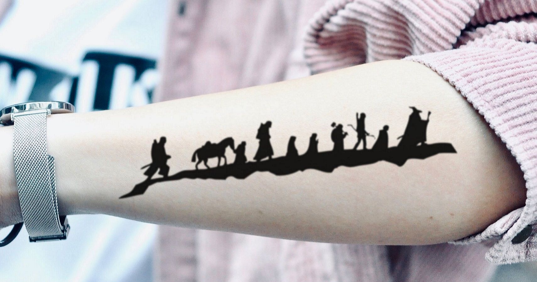 The Fellowship Of The Ring Tattoo - TATTOOGOTO