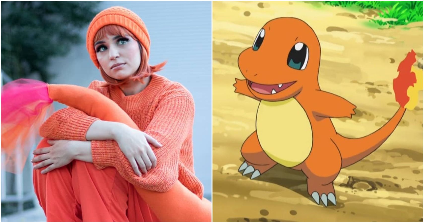 Fire Pokemon cosplay feature