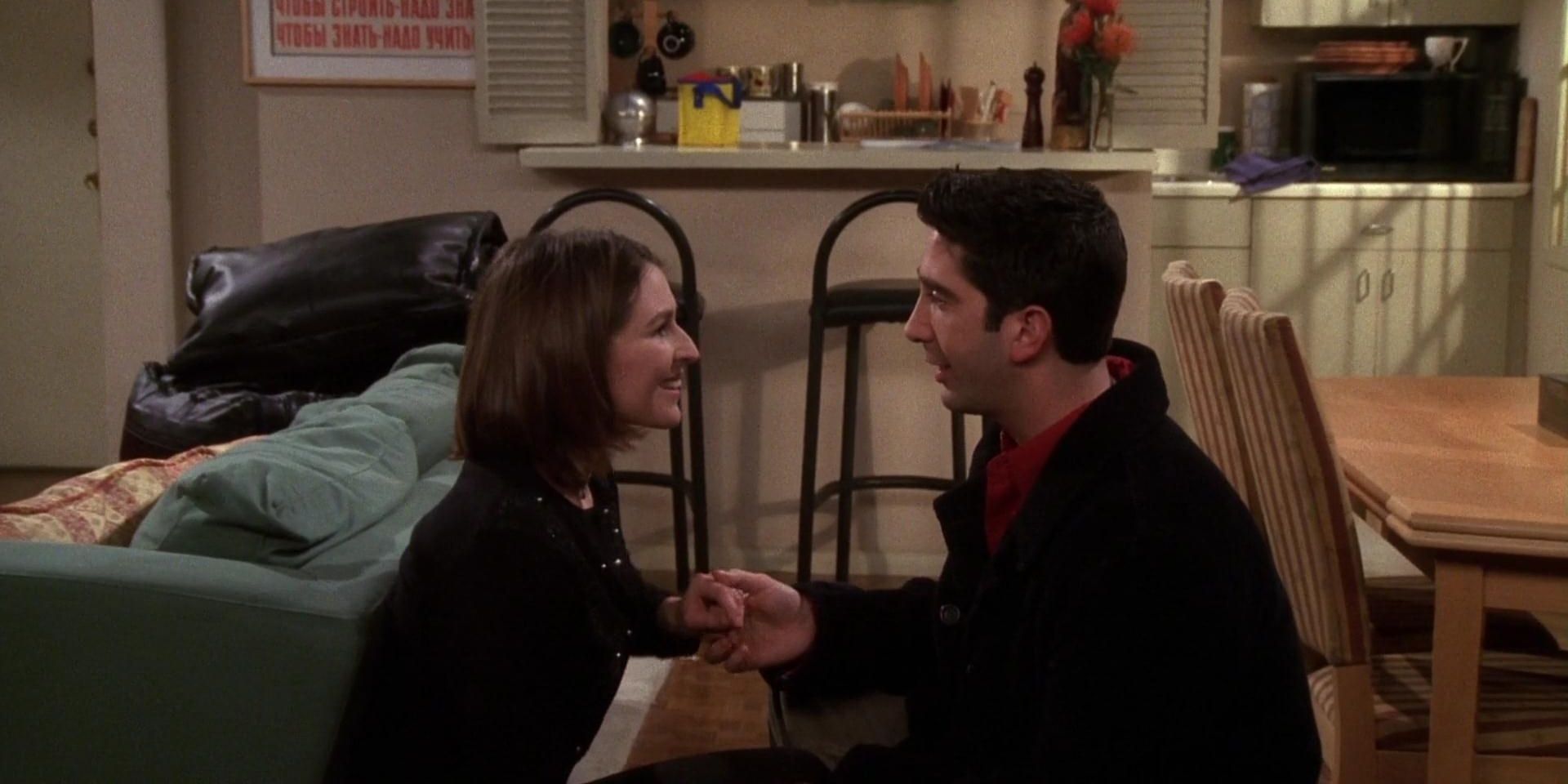 Ross proposing to Emily in Friends.