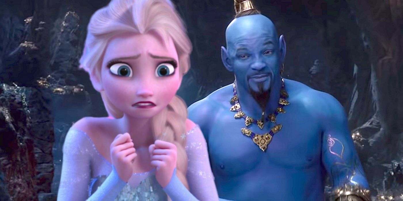 Frozen 2 Aladdin Remake Genie