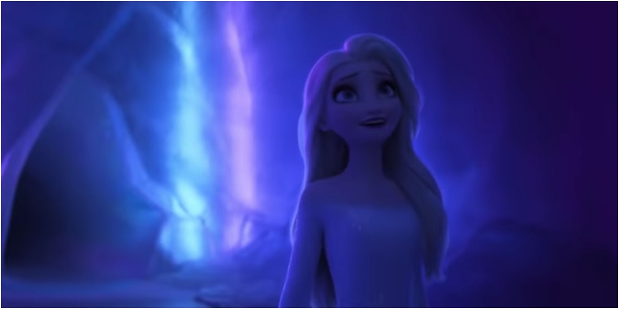 Frozen 2 Elsa at Ahtohallan