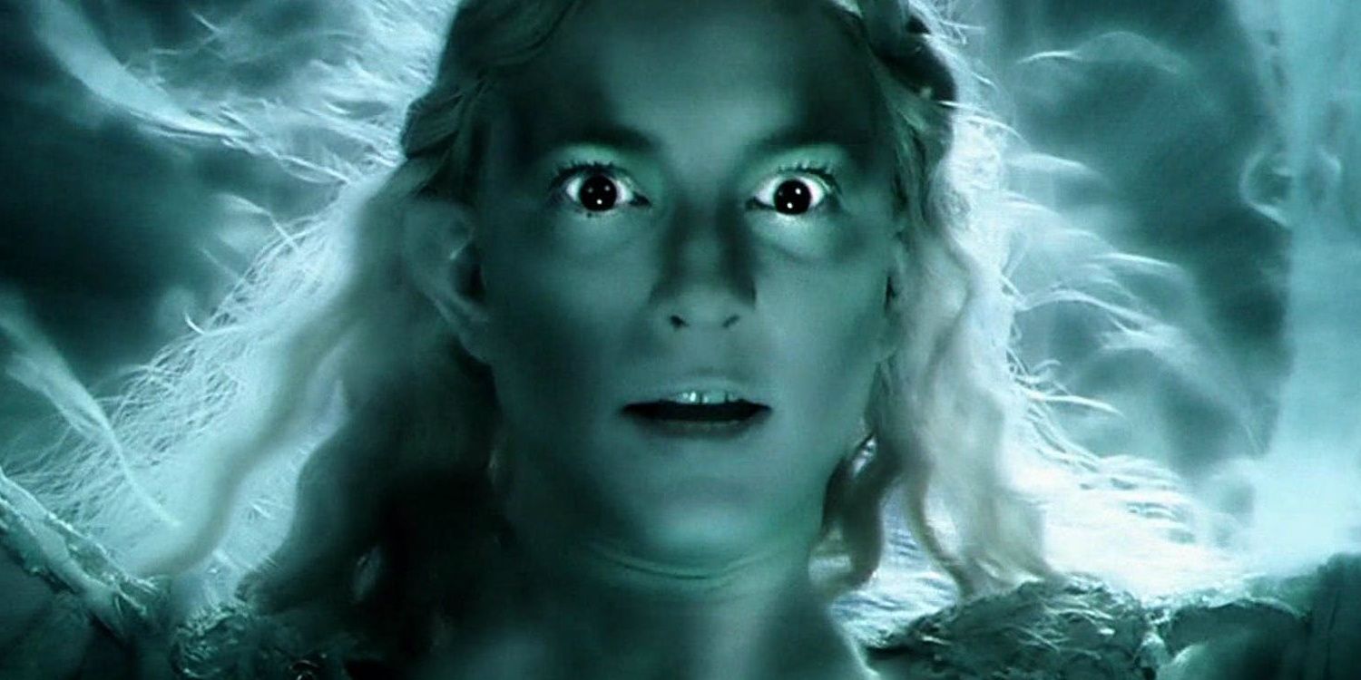 Galadriel influenced by the Ring in The Lord of the Rings