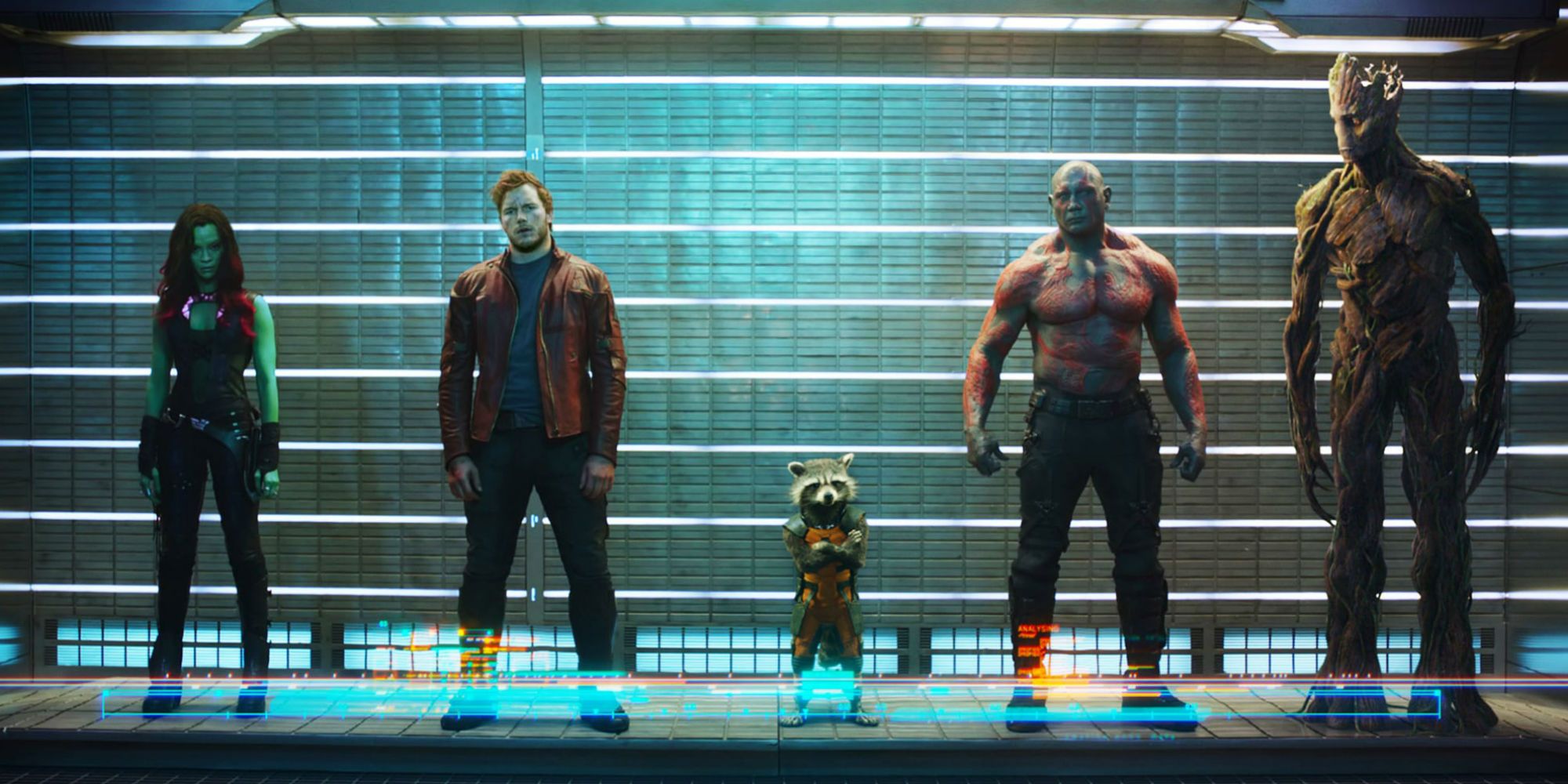The Guardians Of The Galaxy arrested together