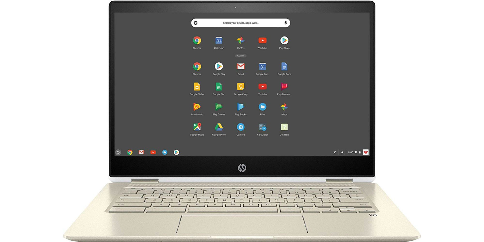 HP Chromebook X360 White