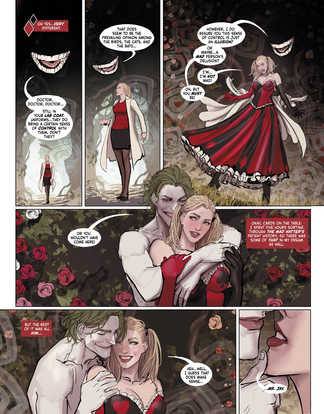 Exclusive Preview Harley Quinns Her Own New Patient In Harleen 3