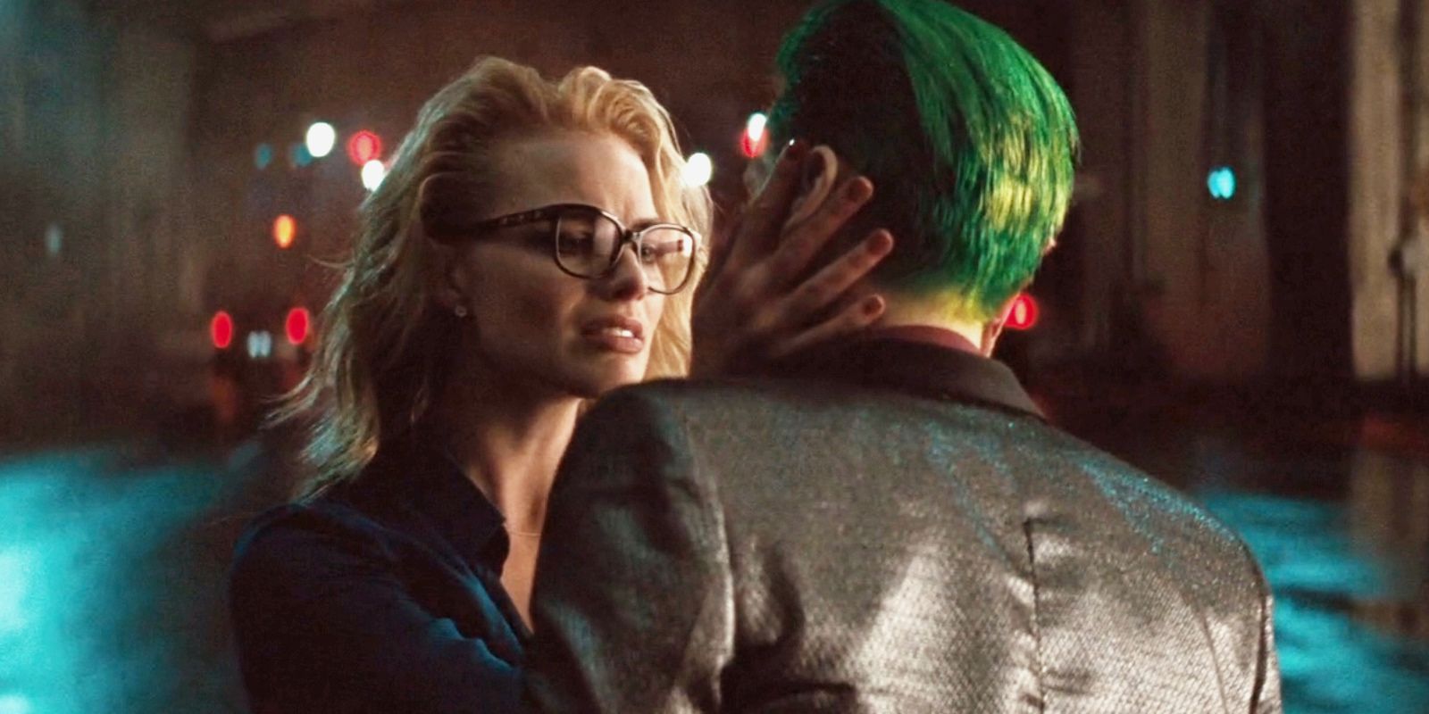 7. The Joker's blonde hair in the film "Suicide Squad" - wide 4