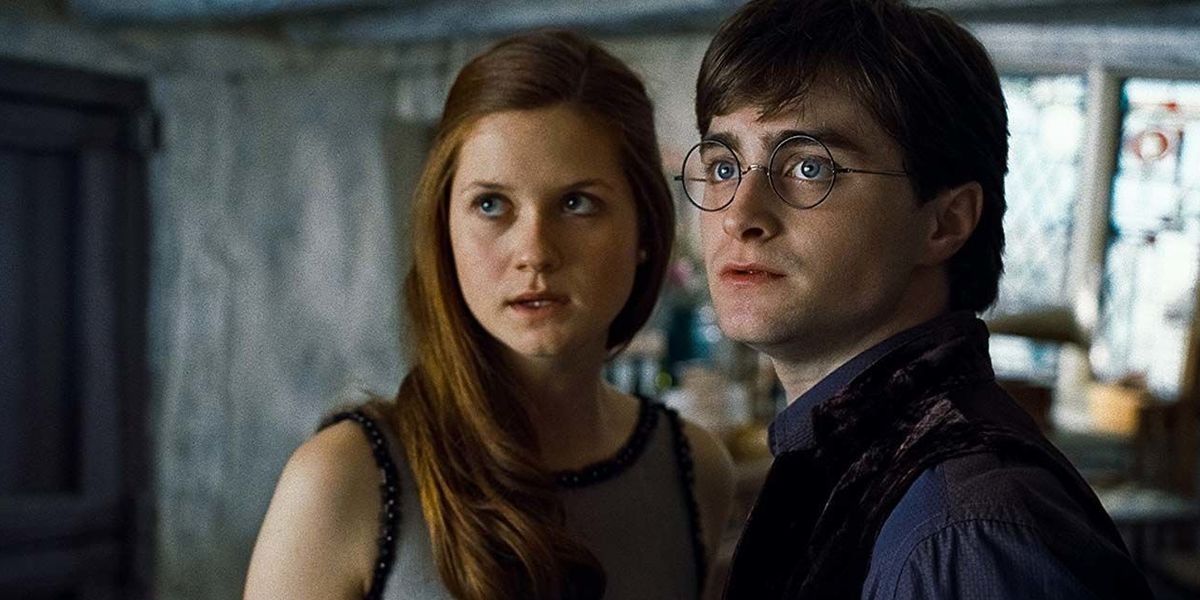 Harry Potter and Ginny Weasley together