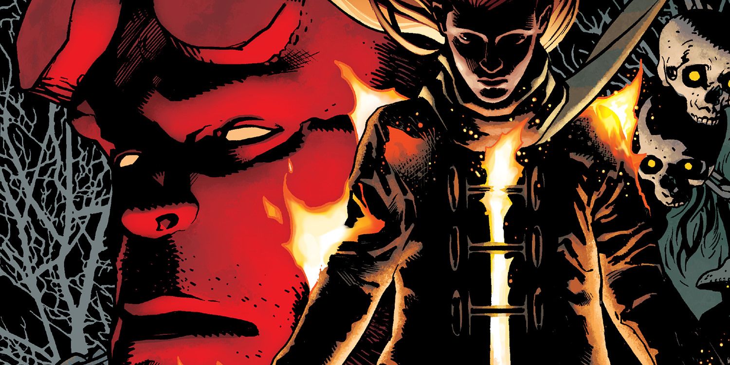 Adam Hughes cover art for Hellboy BPRD