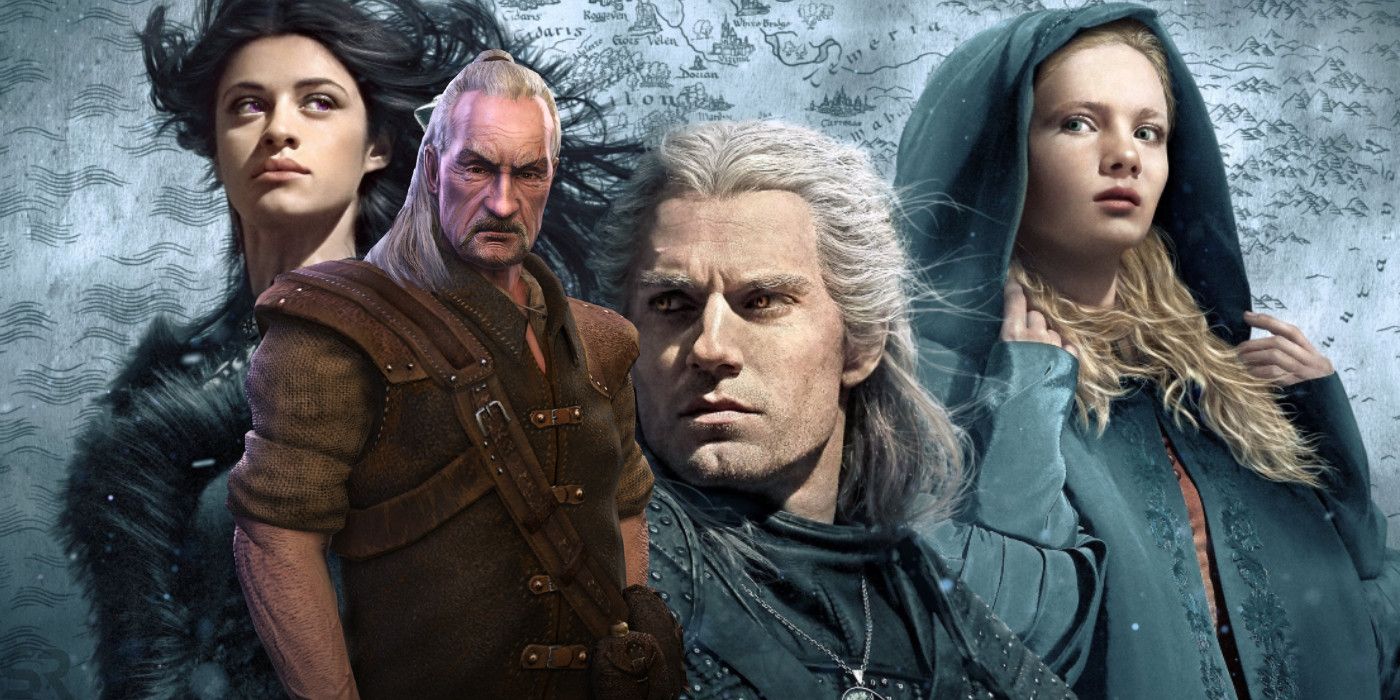 witcher vesemir cast