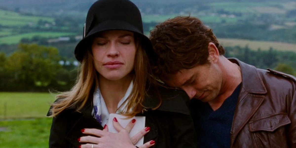 Hilary Swank and Gerard Butler in PS I Love You Cropped