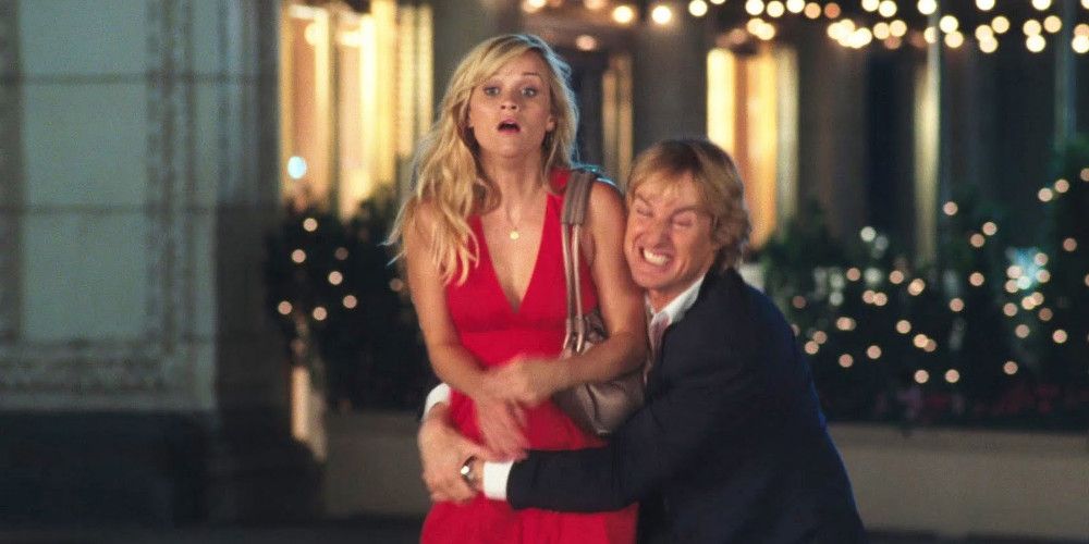 Reese Witherspoon and Owen Wilson &quot;embrace&quot; in How Do You Know.