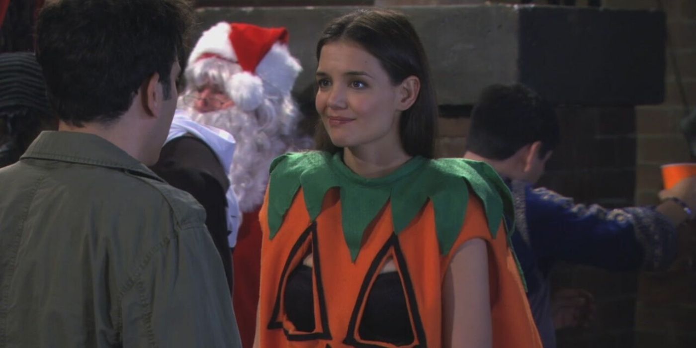Ted and Naomi or &quot;The Slutty Pumpkin&quot; talking on How I Met Your Mother