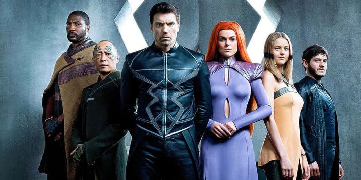The cast of Inhumans
