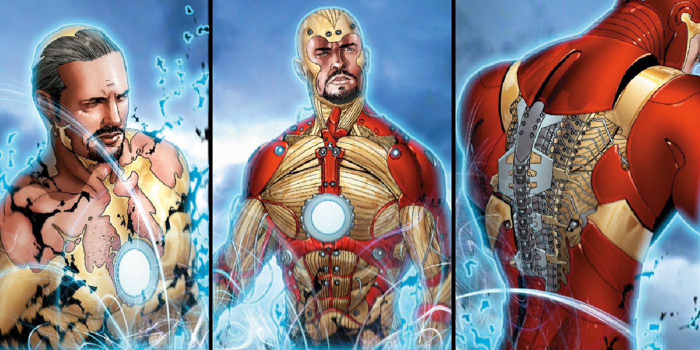 Iron Man Extremis Armor Comic