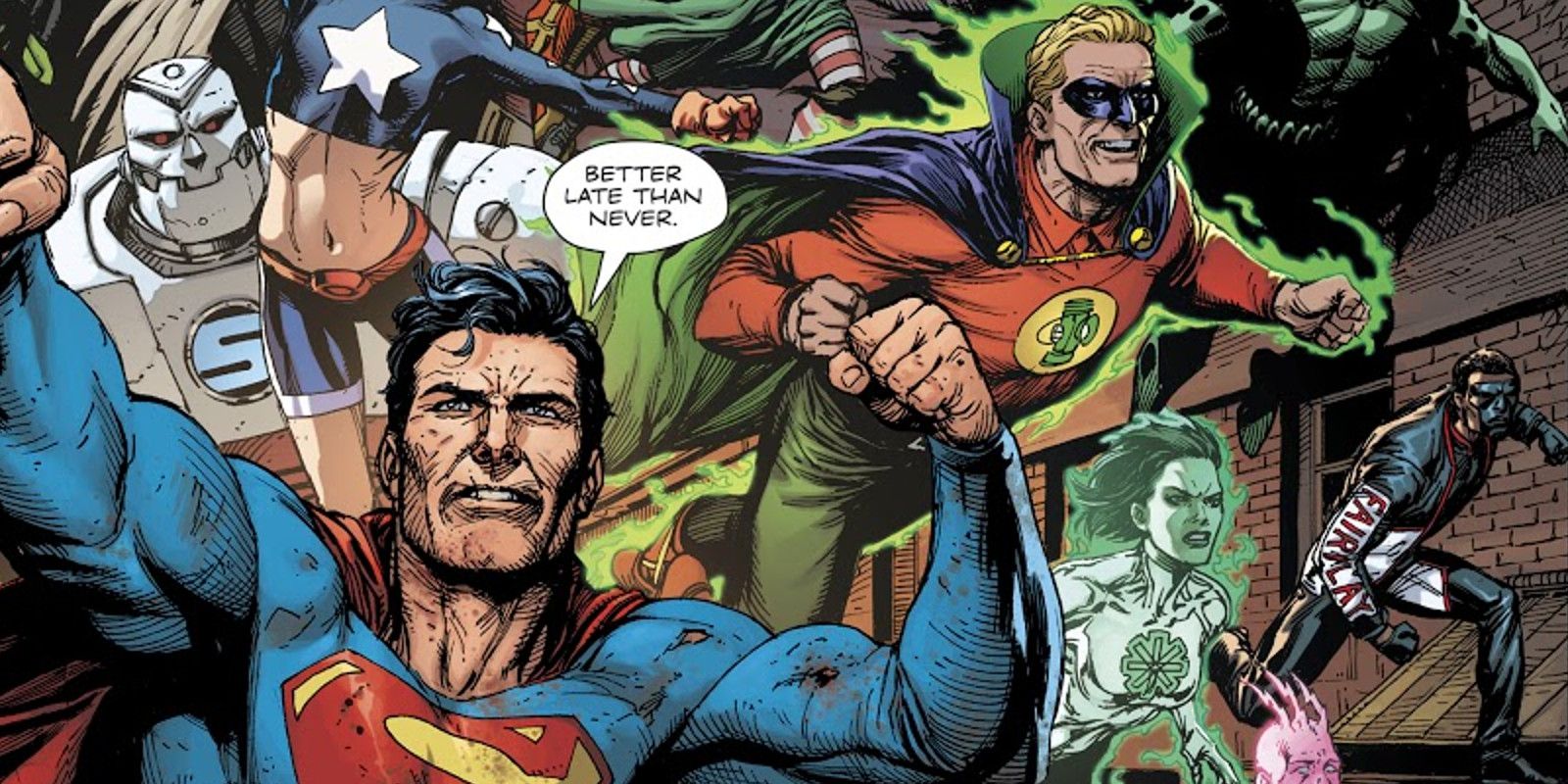 Doomsday Clock Officially Returns The JSA To DC's Universe