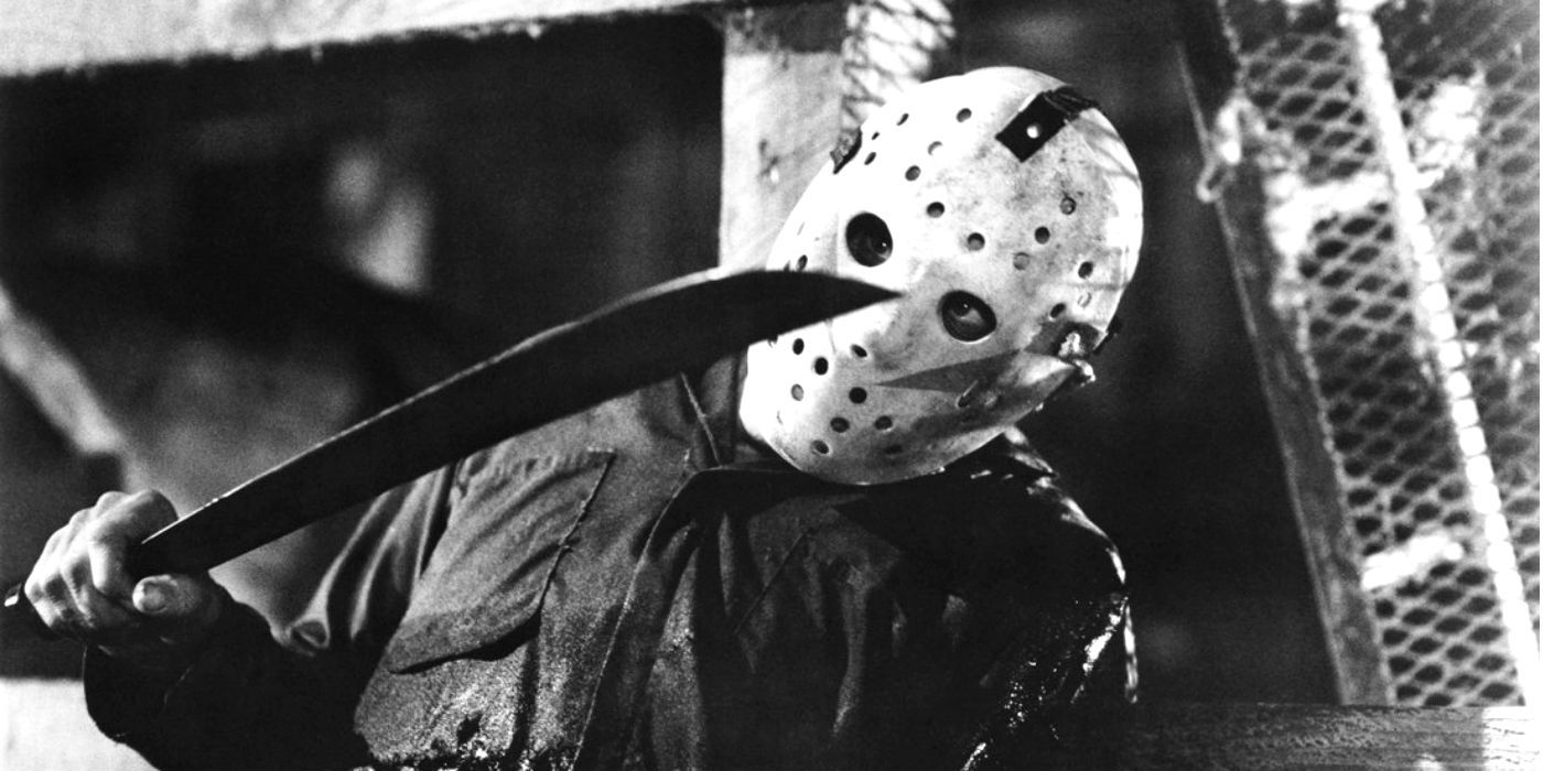 Jason Voorhees Black and White
