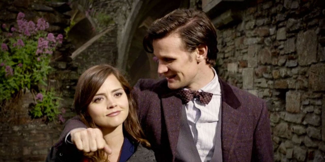 Clara Oswald and Eleven in Doctor Who