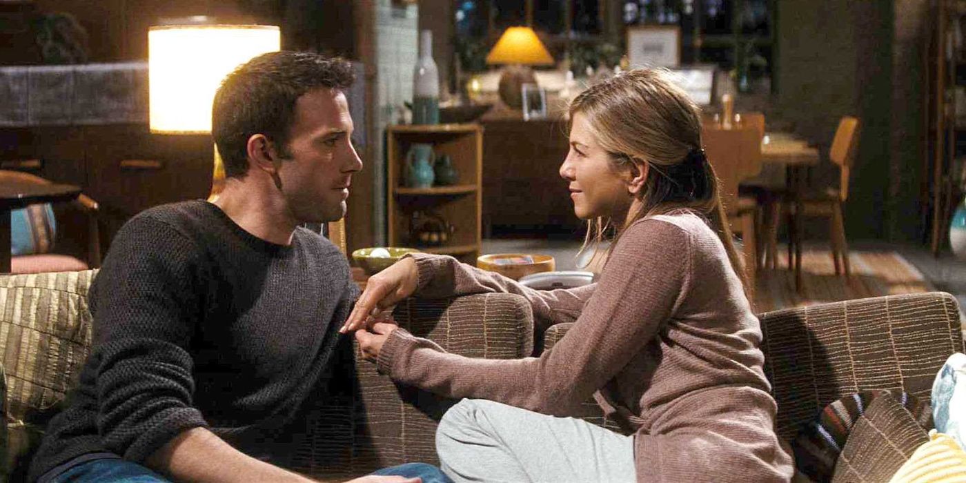 Jennifer Aniston and Ben Aflec reunite their relationship in He's Just Not That Into You.