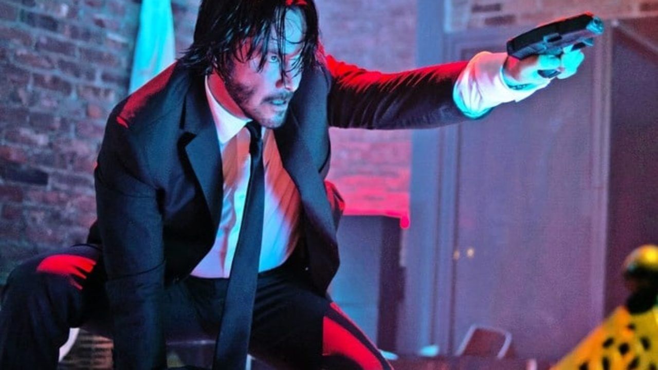 John Wick during the club assault