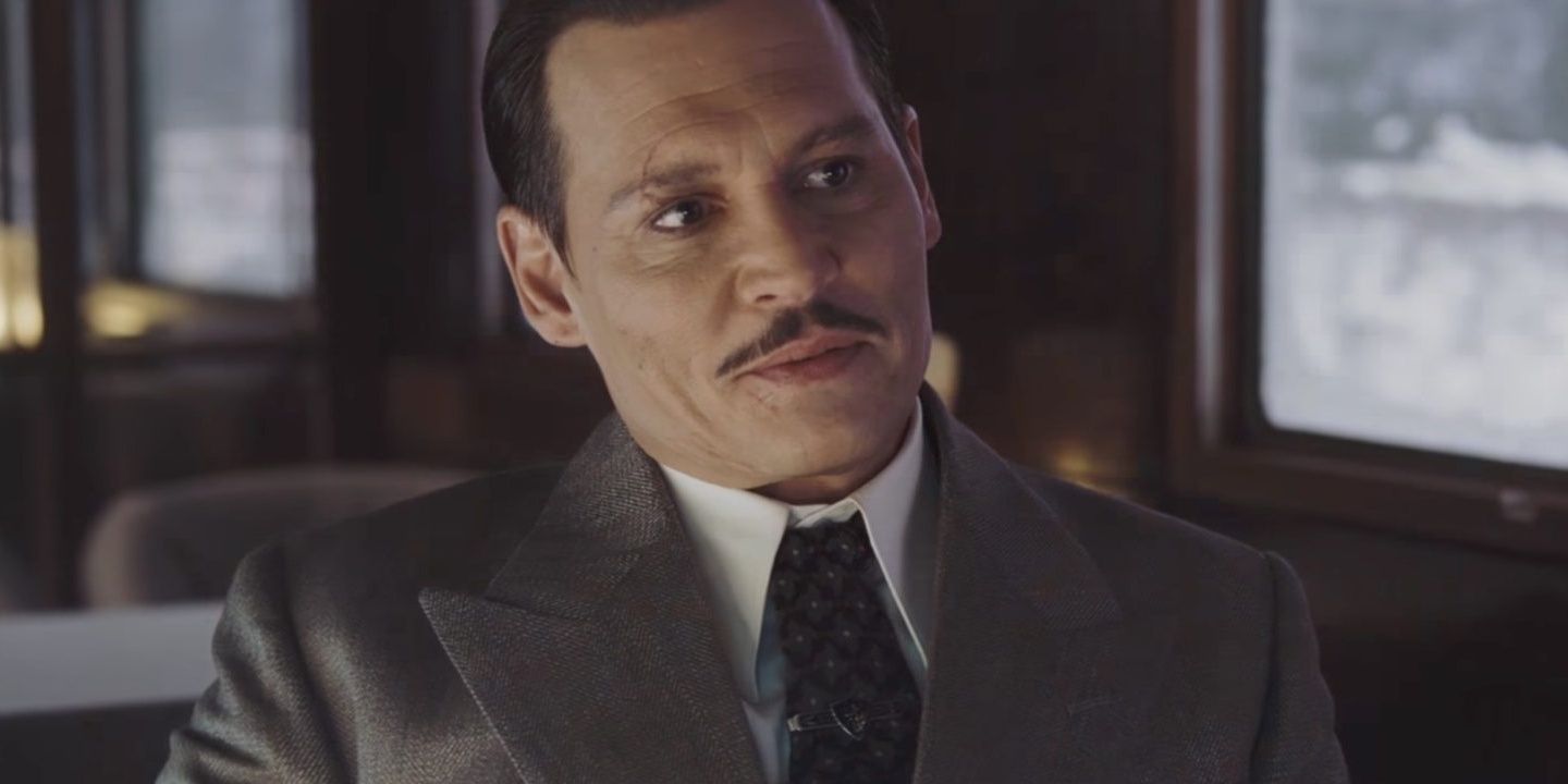 Johnny Depp in Murder on the Orient Express, 2017