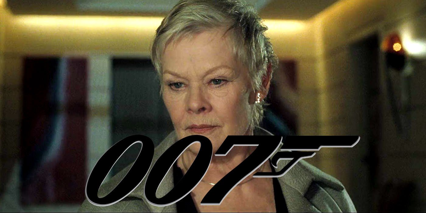 Judi Dench as M in James Bond Casino Royale