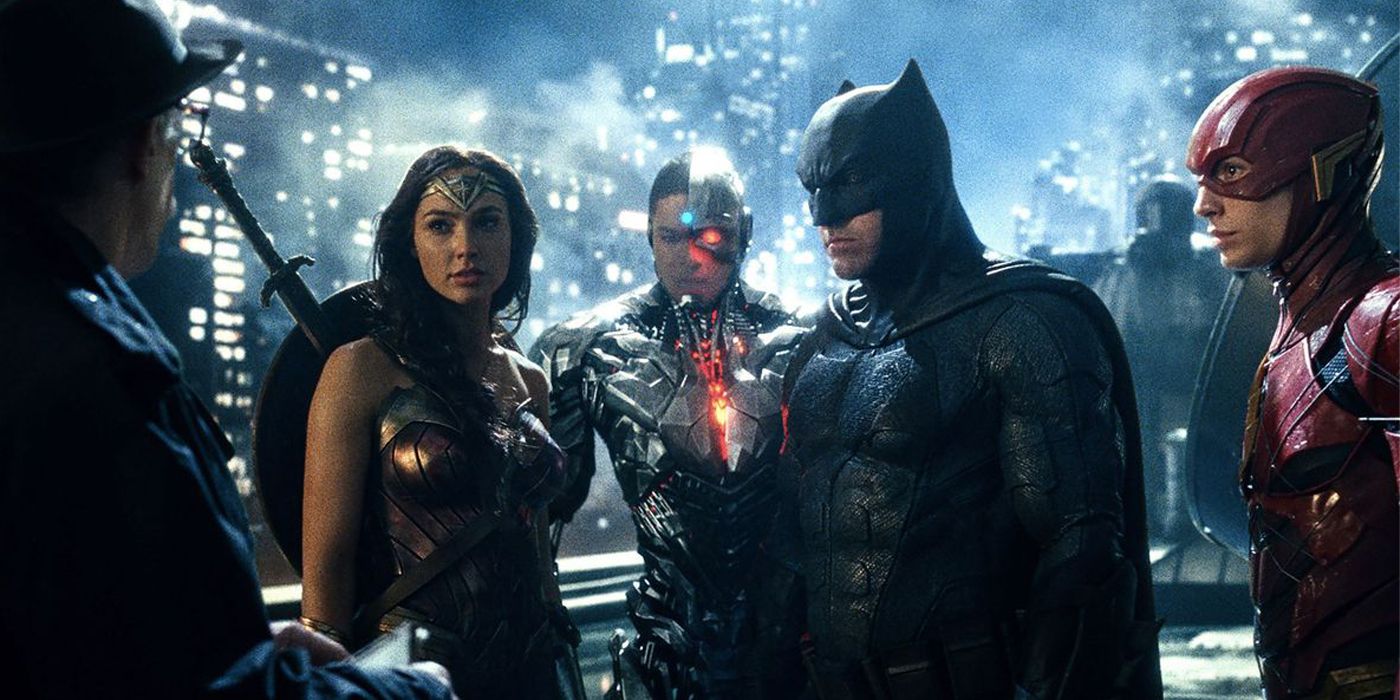 Justice League Wonder Woman Flash Batman Cyborg