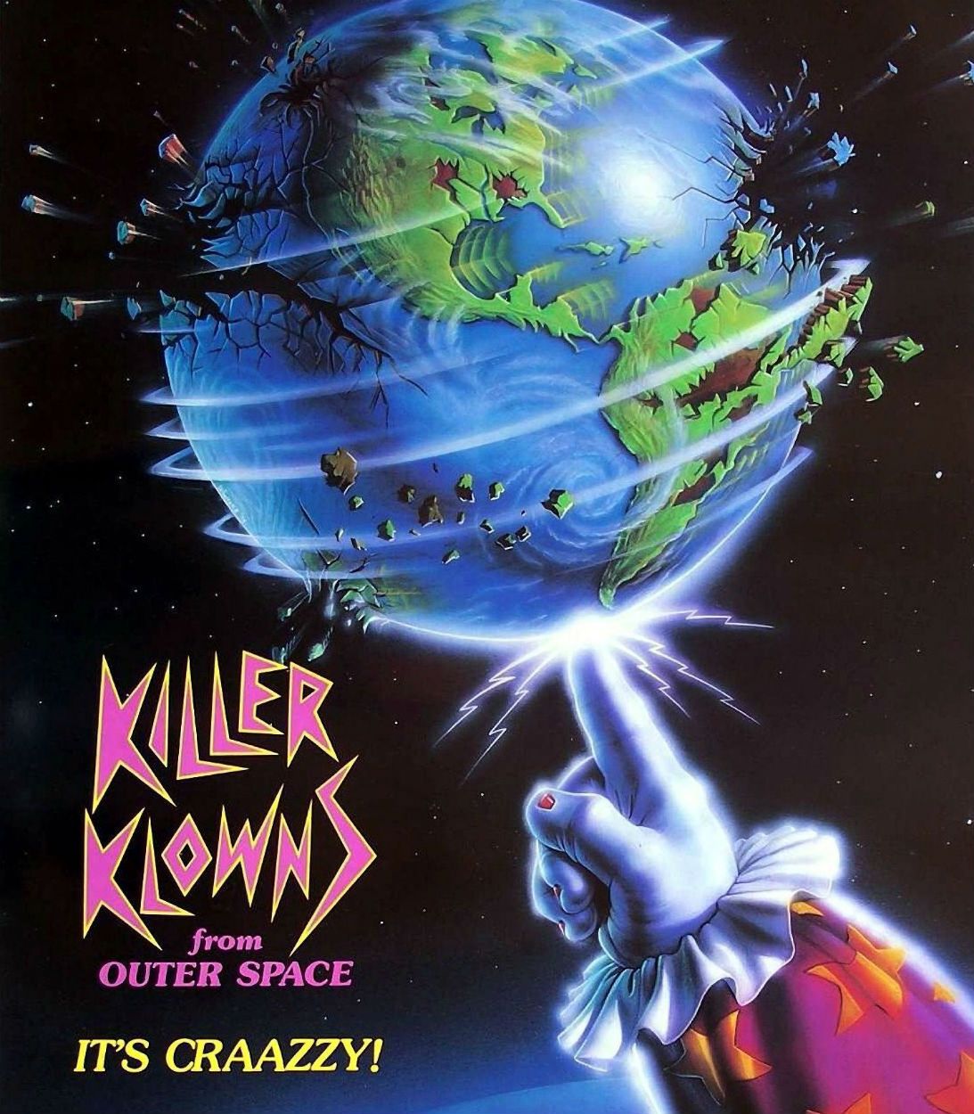 Killer Klowns from Outer Space Movie Poster Vertical