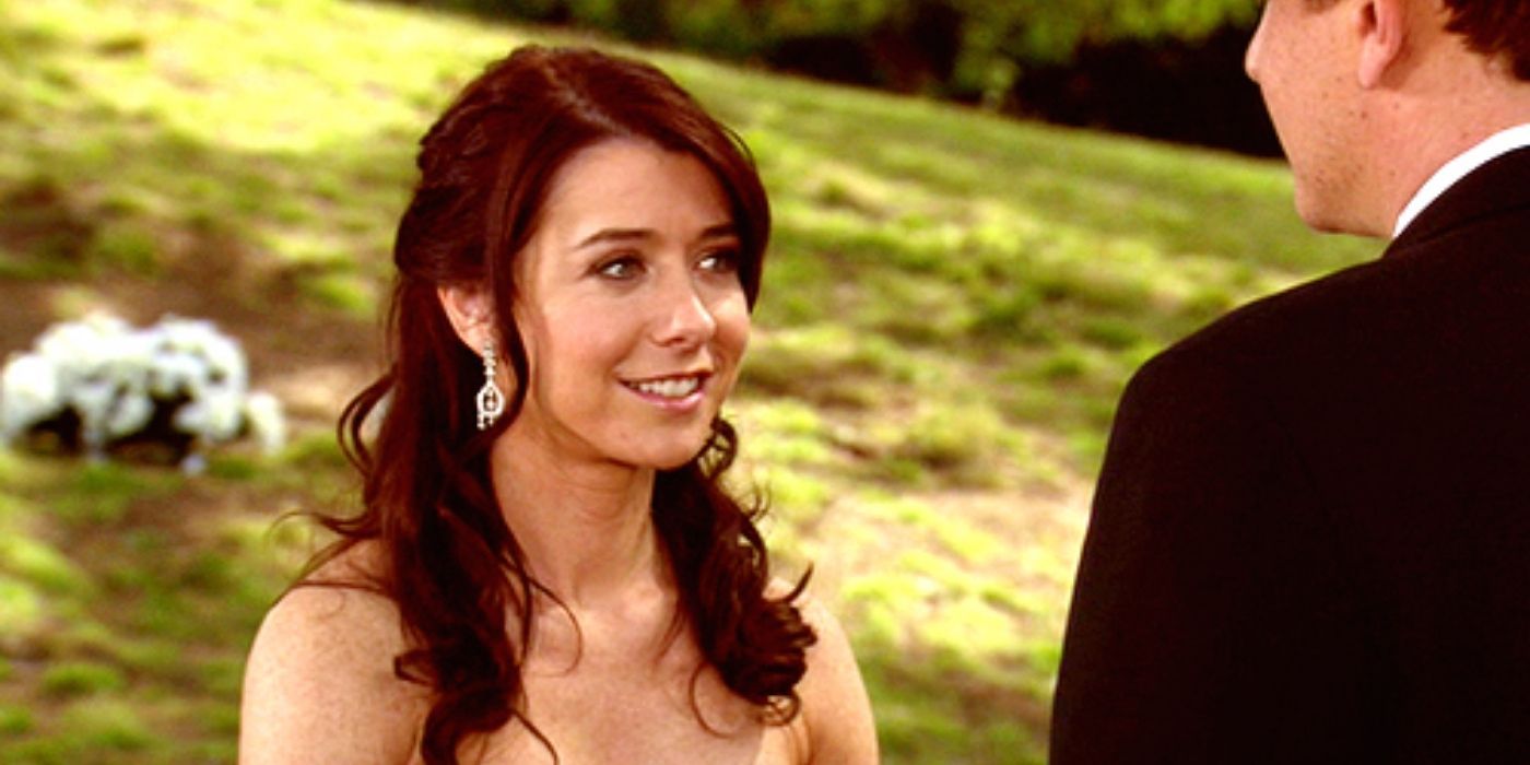 Lily getting married on How I Met Your Mother