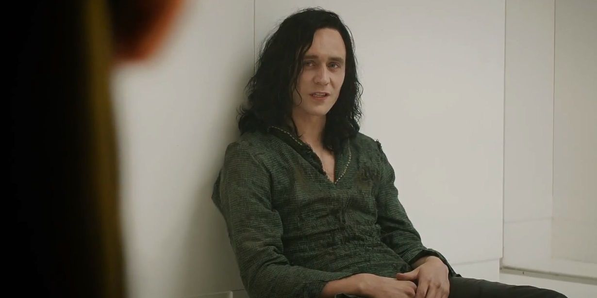 Loki in a prison cell in Thor The Dark World